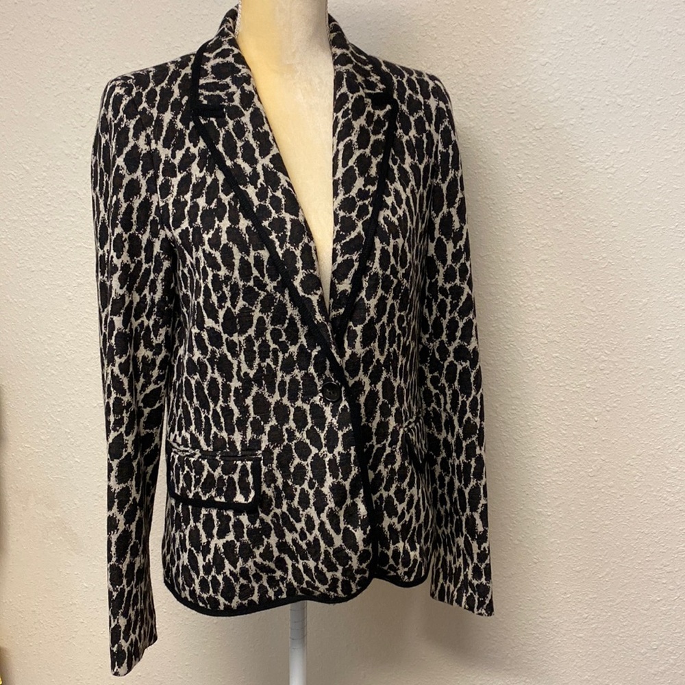 Leopard dress jacket